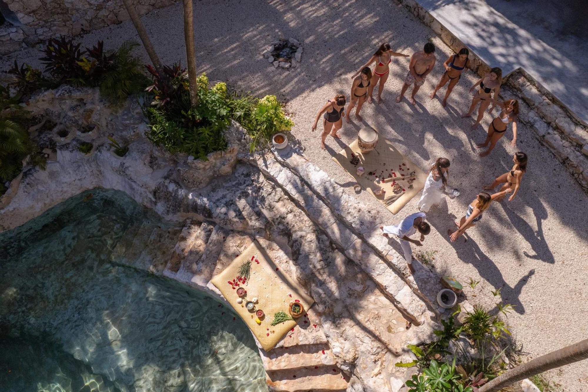 Hotel Amaite Retreat Tulum Macario Gomez Exterior foto